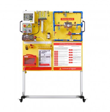 Тренинг-стенд симулятор процедуры LOCKOUT TAGOUT, перекатной WS010